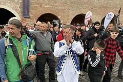 Megérkezett Nagyváradra Magyar Péter